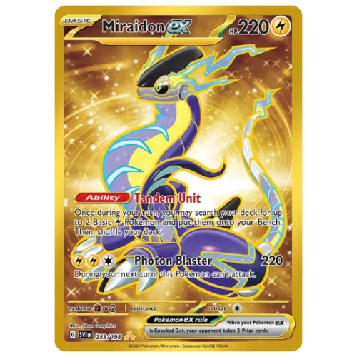 Miraidon ex - 253/198 - Scarlet & Violet Base Set